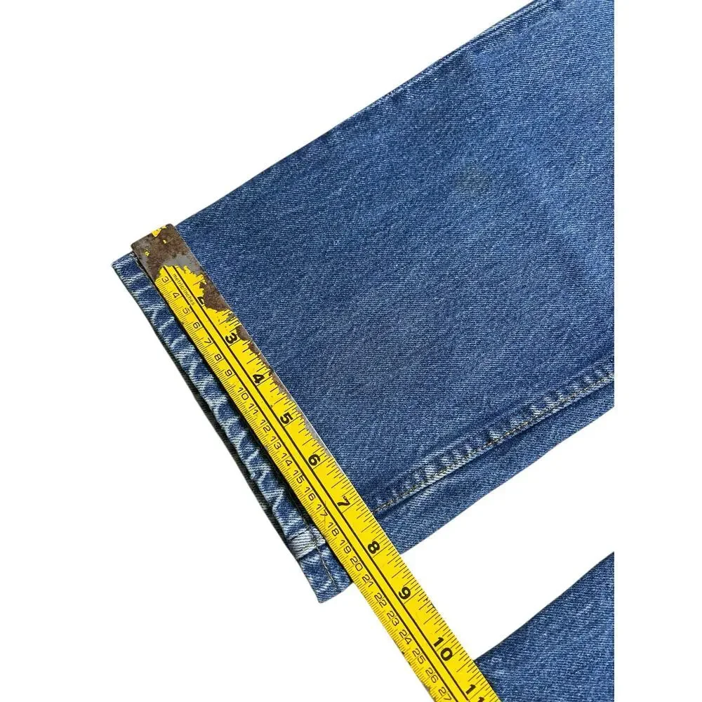 Levi's 80s 501 Jeans Men's 38x30 USA Vintage Distressed Blue Denim Actual 35x29